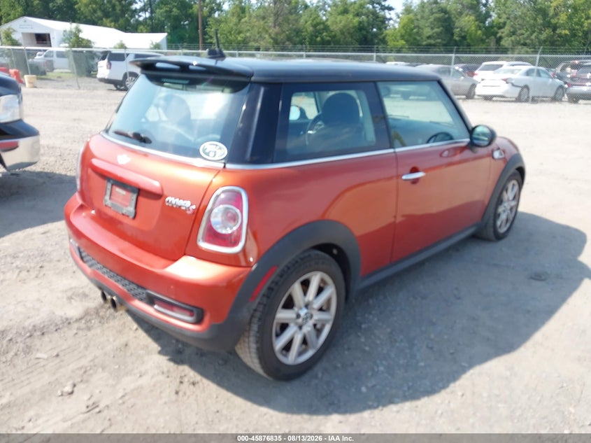 2012 Mini Cooper VIN WMWSV3C56CTY18240 IAAI salvage auction — LEFT FRONT, Clear (Virginia), sold $750 on 2026-09-03 (photo 4)