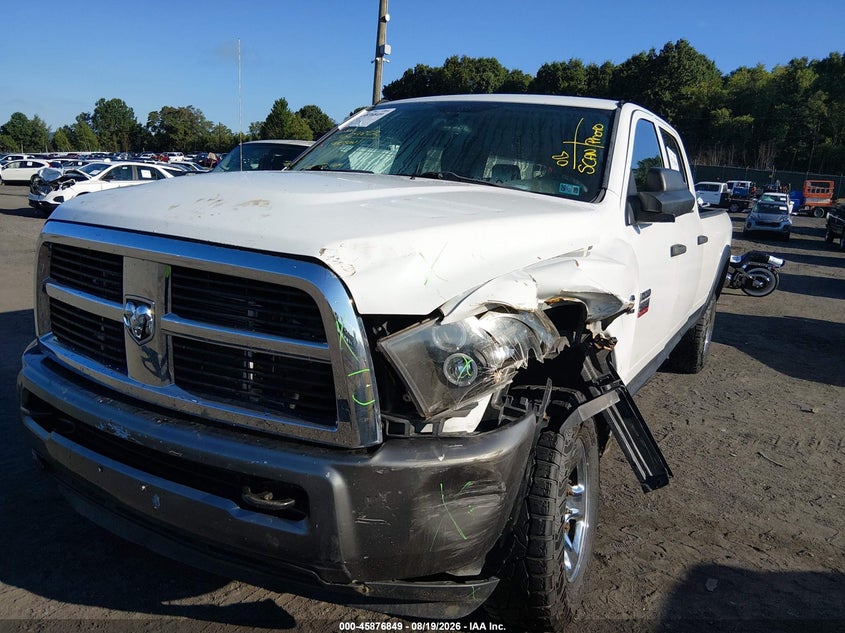 2010 Dodge Ram VIN 3D7UT2CL7AG127096 IAAI salvage auction — LEFT FRONT, Salvage (Pennsylvania), sold $2,600 on 2026-09-06 (photo 6)