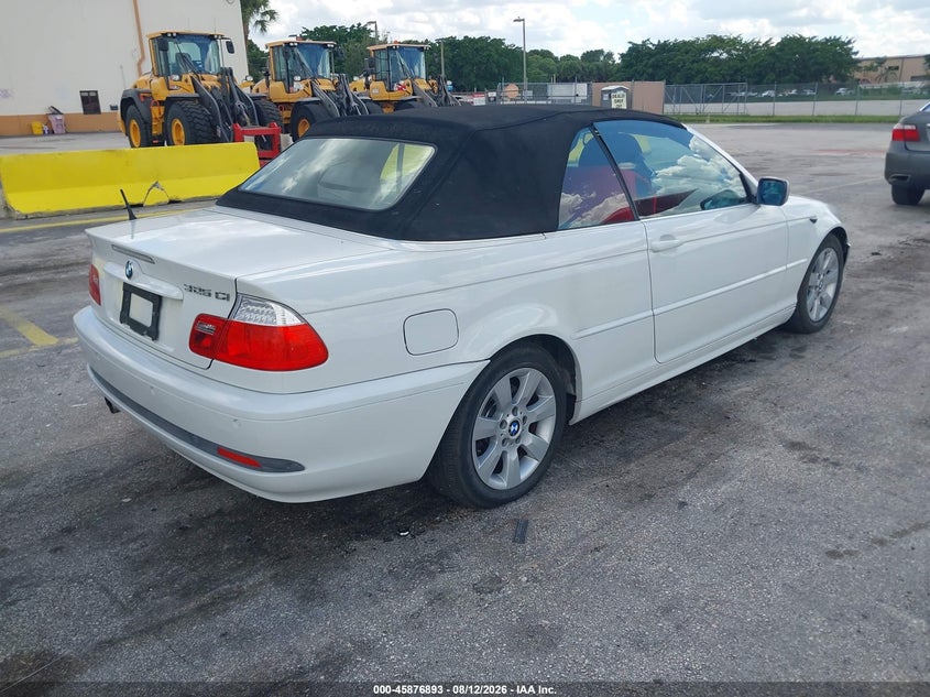 2005 BMW 3 series VIN WBABW33405PL37240 IAAI salvage auction — UNKNOWN, Regular Certificate (Iowa), sold $375 on 2026-08-20 (photo 4)