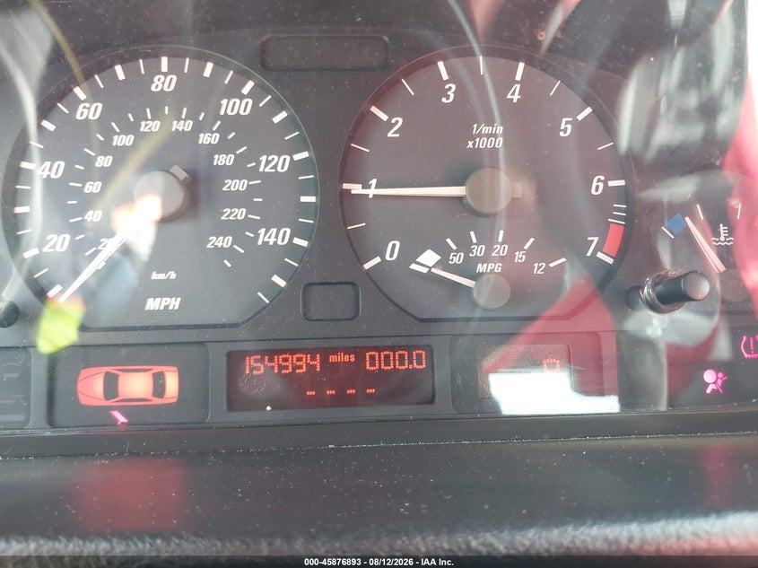 2005 BMW 3 series VIN WBABW33405PL37240 IAAI salvage auction — UNKNOWN, Regular Certificate (Iowa), sold $375 on 2026-08-20 (photo 7)