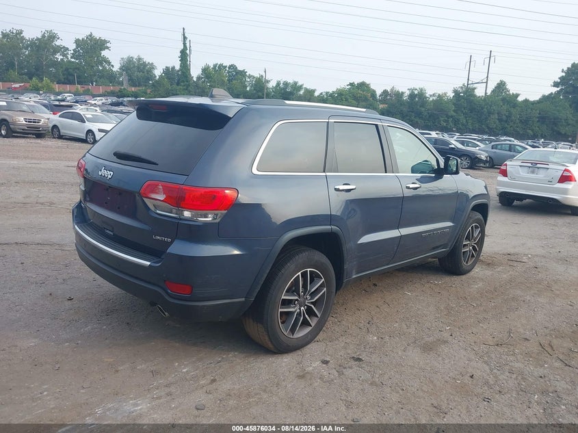 2019 Jeep Grand cherokee VIN 1C4RJFBGXKC727181 IAAI salvage auction — UNKNOWN, Wait Title, sold $4,050 on 2026-08-19 (photo 4)
