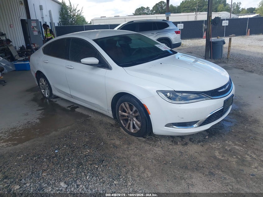 2015 Chrysler 200 VIN 1C3CCCAB5FN570128 IAAI salvage auction — Normal Wear & Tear, Clear, sold $550 on 2026-10-19 (photo 1)