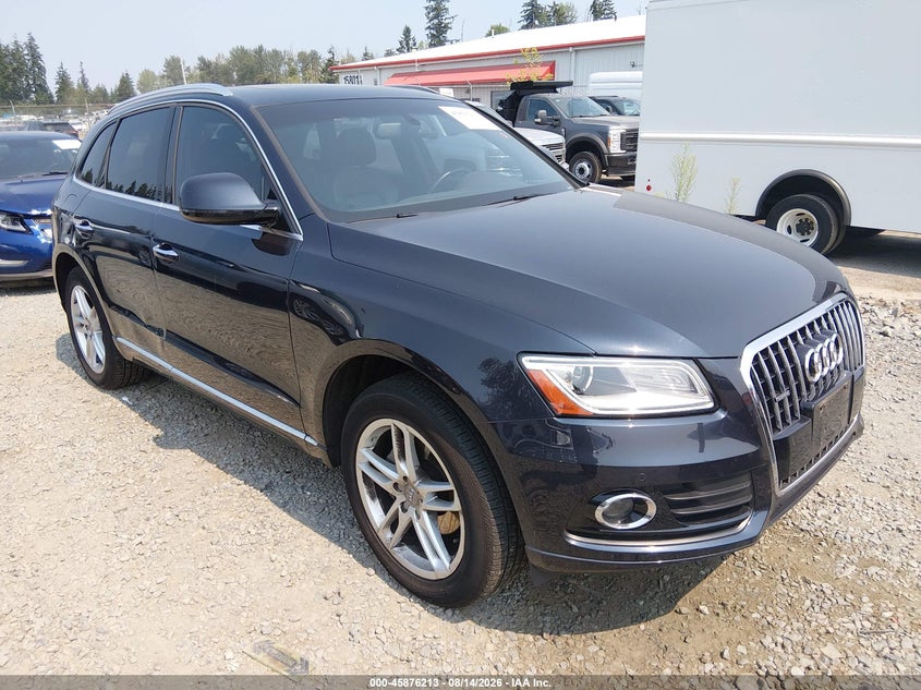 2016 Audi Q5 VIN WA1L2AFP1GA130272 IAAI salvage auction — SIDE, Bill Of Sale (Washington), sold $5,100 on 2026-08-27 (photo 1)