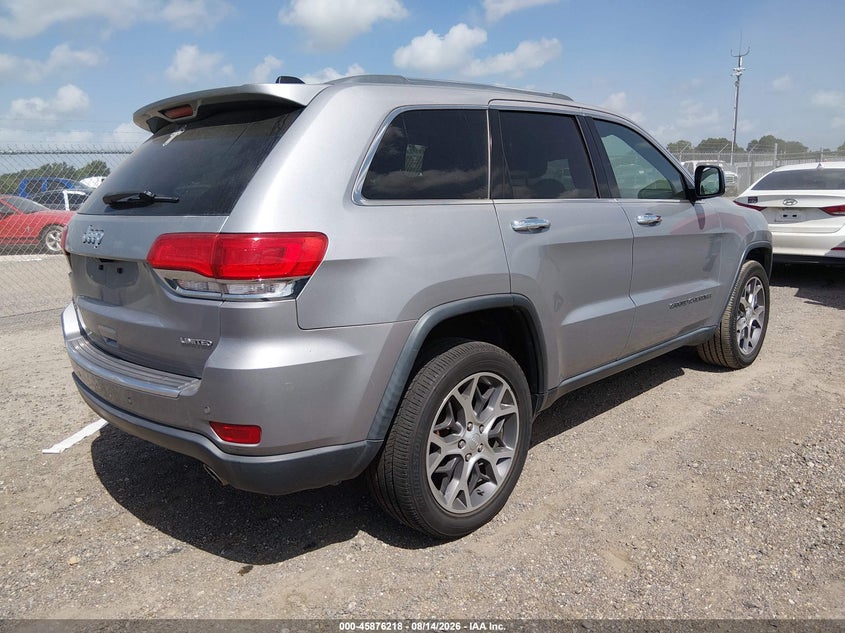 2019 Jeep Grand cherokee VIN 1C4RJFBGXKC724605 IAAI salvage auction — UNKNOWN, Clear (Louisiana), sold $7,200 on 2026-08-19 (photo 4)