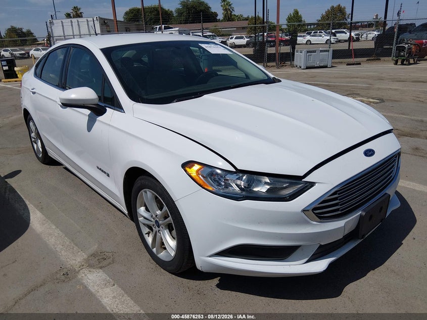 2018 Ford Fusion VIN 3FA6P0UU2JR101180 — IAAI salvage auction photo