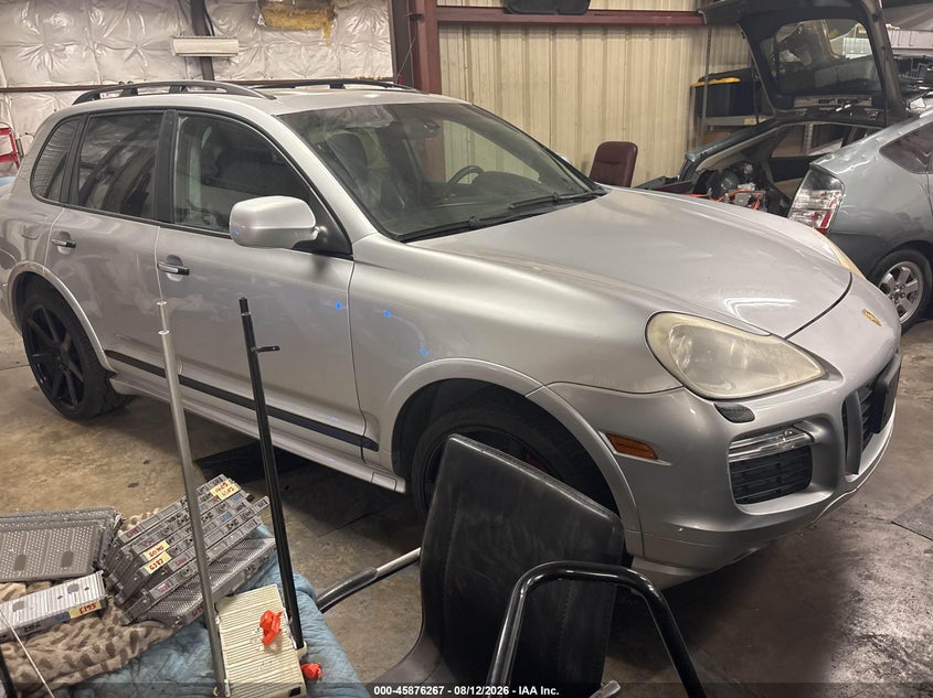 2008 Porsche Cayenne VIN WP1AD29P68LA72429 IAAI salvage auction — NORMAL WEAR, Clear (Texas), sold $375 on 2026-08-20 (photo 1)
