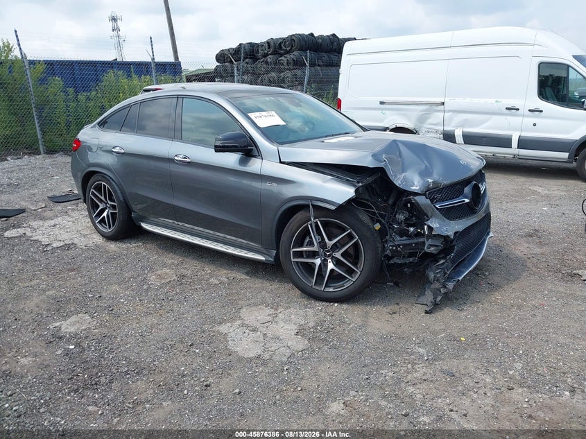 2018 Mercedes-benz Amg gle coupe VIN 4JGED6EB5JA112257 — IAAI salvage auction photo