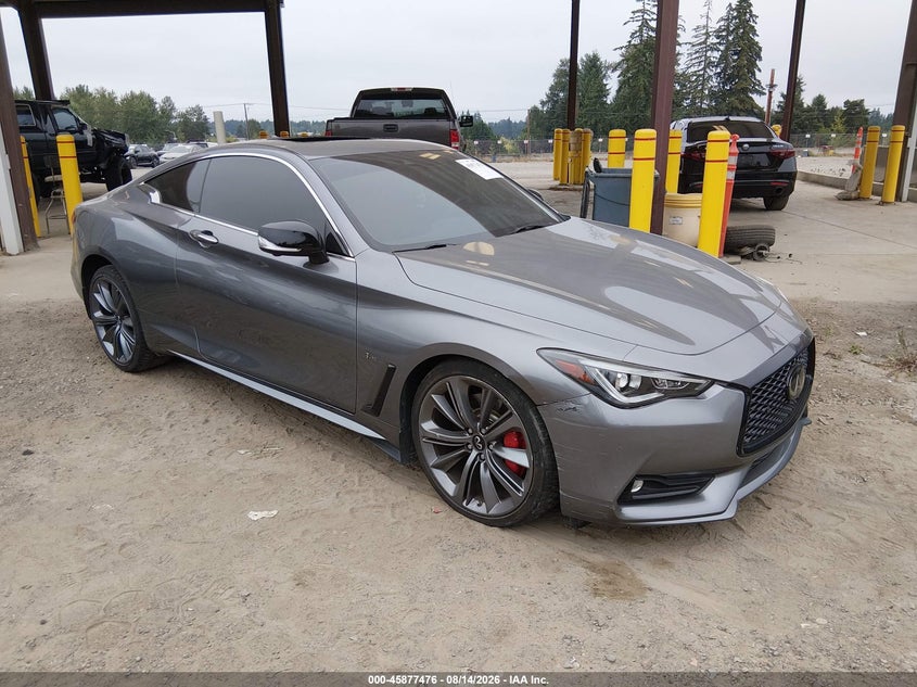 2021 Infiniti Q60 VIN JN1FV7LL1MM560699 — IAAI salvage auction photo