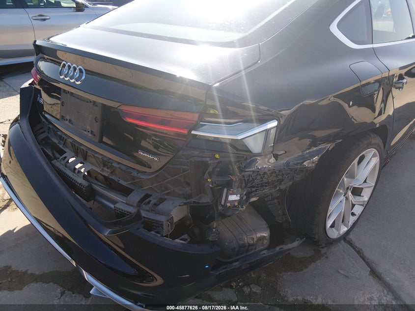 2024 Audi A5 VIN WAUFACF50RA049733 IAAI salvage auction — REAR END, Enterprise Vehicles Clear Only (Texas), sold $17,900 on 2026-08-24 (photo 6)