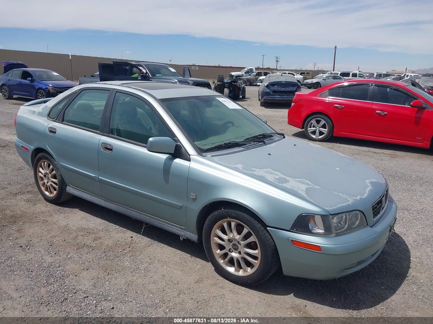 2003 Volvo S40 VIN YV1VS27523F992568 IAAI salvage auction — NORMAL WEAR, Clear (California), sold $150 on 2026-08-20 (photo 1)