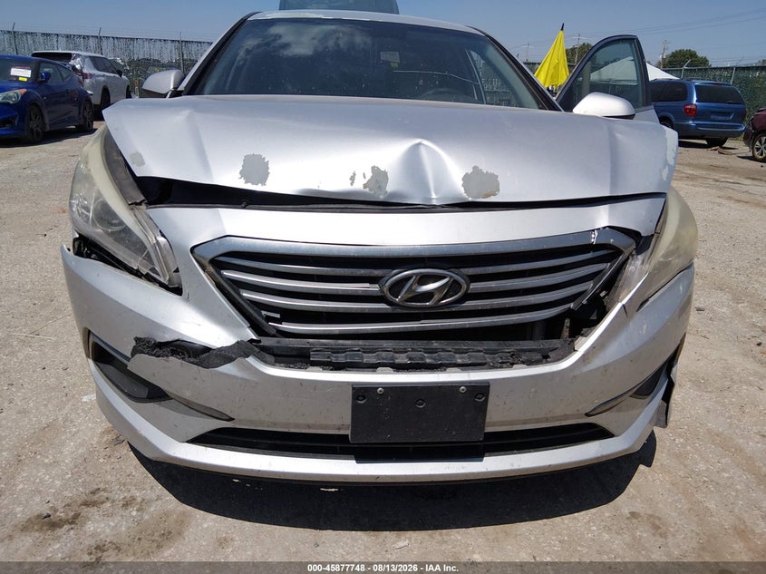 2017 Hyundai Sonata VIN 5NPE24AF4HH582936 IAAI salvage auction — FRONT END, Wait Title, sold $1,225 on 2026-09-29 (photo 6)