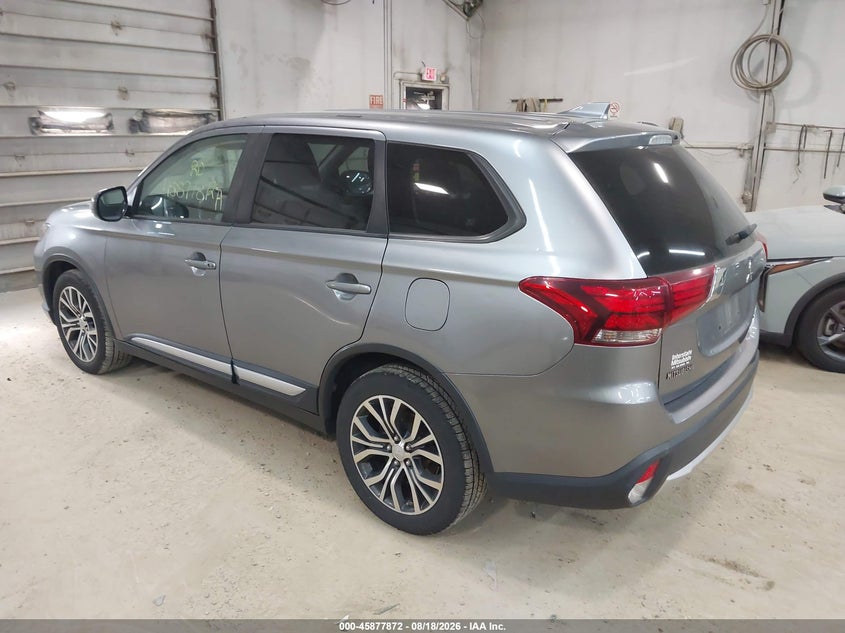 2017 Mitsubishi Outlander VIN JA4AZ3A39HZ052149 IAAI salvage auction — HAIL, Salvage (Pennsylvania), sold $2,150 on 2026-08-23 (photo 3)