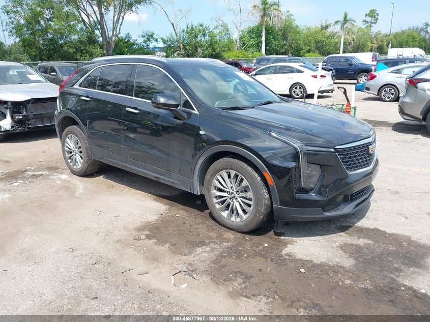 2025 Cadillac Xt4 VIN 1GYFZCR48SF160421 — IAAI salvage auction photo