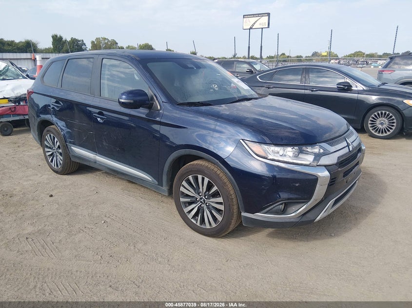 2020 Mitsubishi Outlander VIN JA4AD3A37LZ007119 IAAI salvage auction — RIGHT SIDE, Salvage (Arkansas), sold $3,150 on 2026-09-10 (photo 1)