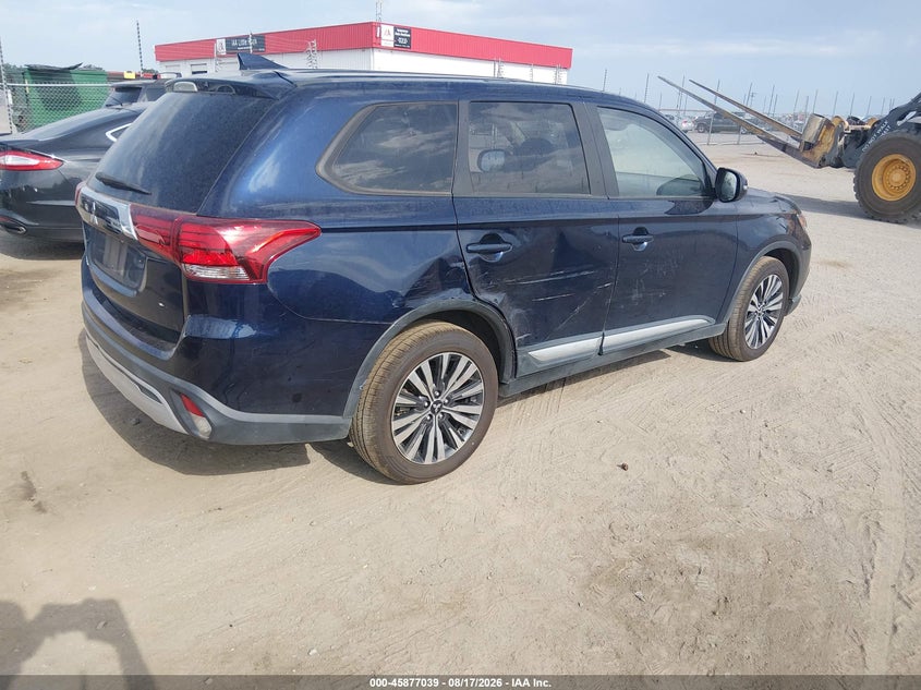 2020 Mitsubishi Outlander VIN JA4AD3A37LZ007119 IAAI salvage auction — RIGHT SIDE, Salvage (Arkansas), sold $3,150 on 2026-09-10 (photo 4)
