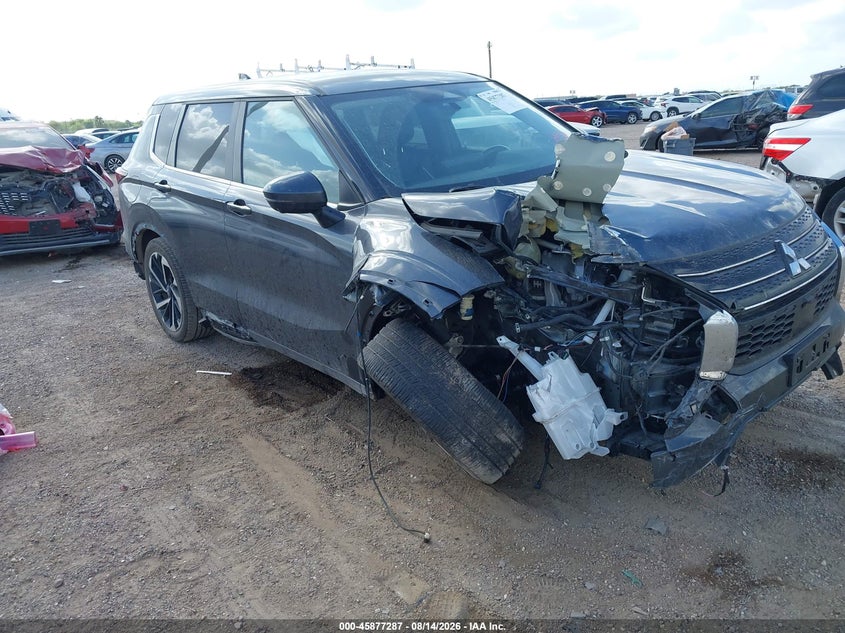 2024 Mitsubishi Outlander VIN JA4J4VA86RZ059972 IAAI salvage auction — RIGHT FRONT, Salvage (Texas), sold $2,850 on 2026-09-16 (photo 1)