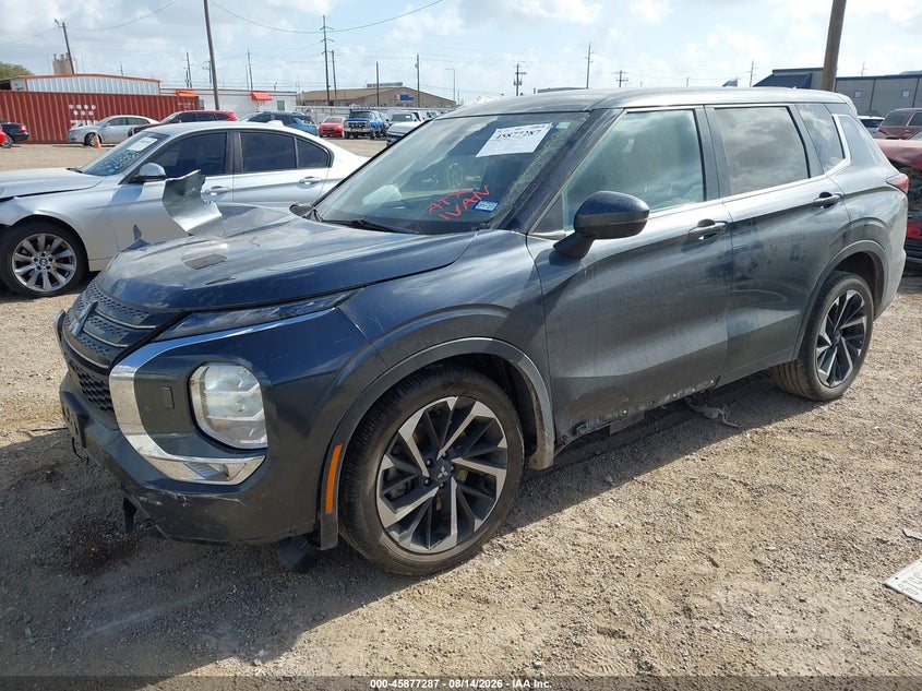 2024 Mitsubishi Outlander VIN JA4J4VA86RZ059972 IAAI salvage auction — RIGHT FRONT, Salvage (Texas), sold $2,850 on 2026-09-16 (photo 2)