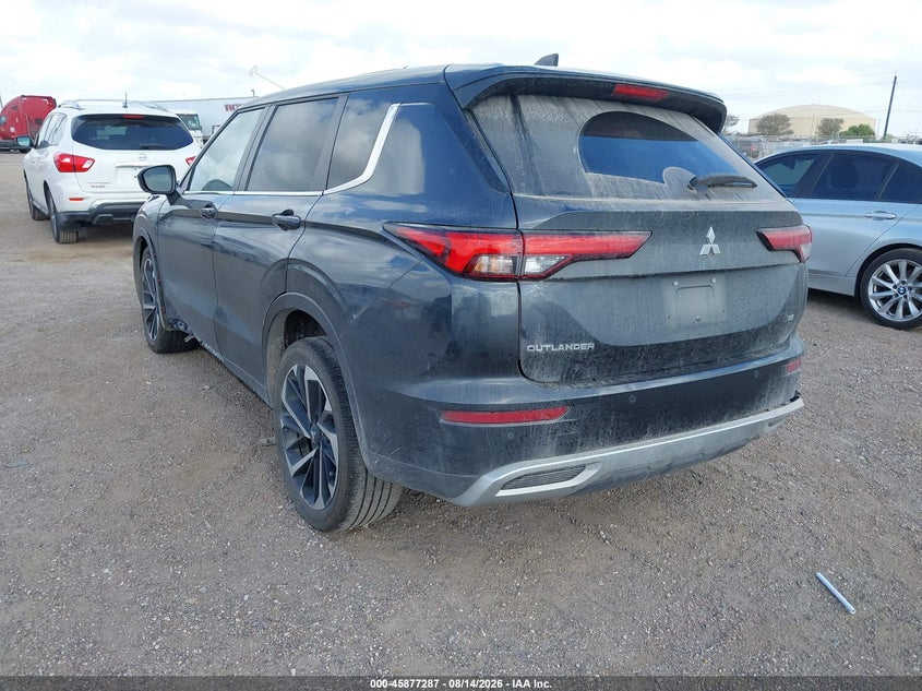 2024 Mitsubishi Outlander VIN JA4J4VA86RZ059972 IAAI salvage auction — RIGHT FRONT, Salvage (Texas), sold $2,850 on 2026-09-16 (photo 3)