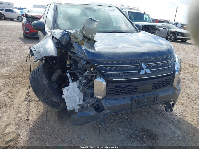 2024 Mitsubishi Outlander VIN JA4J4VA86RZ059972 IAAI salvage auction — RIGHT FRONT, Salvage (Texas), sold $2,850 on 2026-09-16 (photo 6)