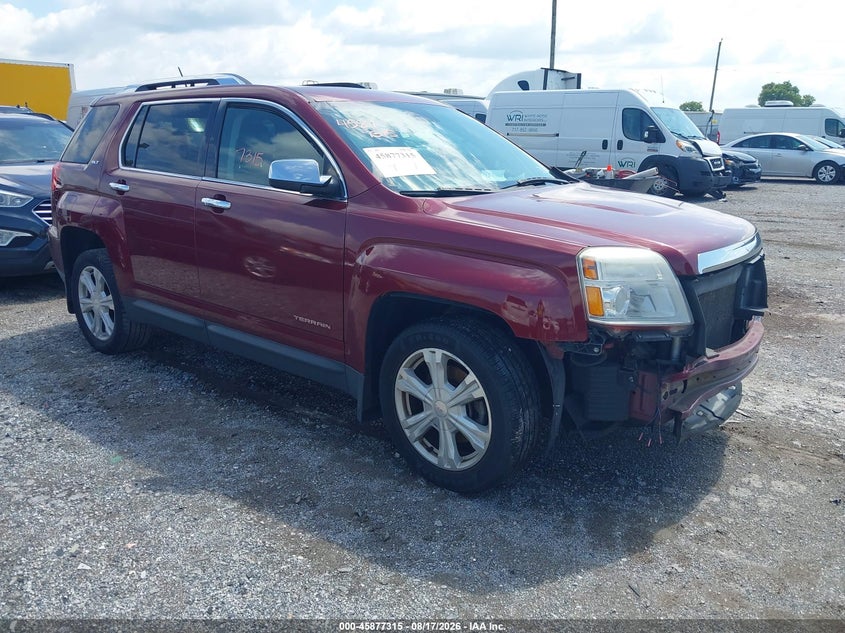 2016 Gmc Terrain VIN 2GKFLUEK3G6265116 IAAI salvage auction — LEFT FRONT, Salvage (Pennsylvania), sold $450 on 2026-09-03 (photo 1)