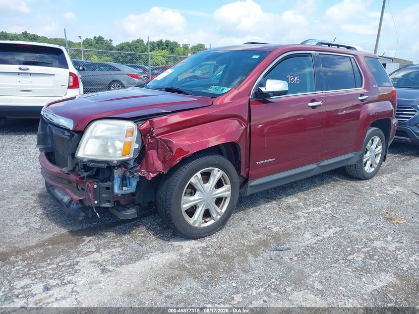 2016 Gmc Terrain VIN 2GKFLUEK3G6265116 IAAI salvage auction — LEFT FRONT, Salvage (Pennsylvania), sold $450 on 2026-09-03 (photo 2)
