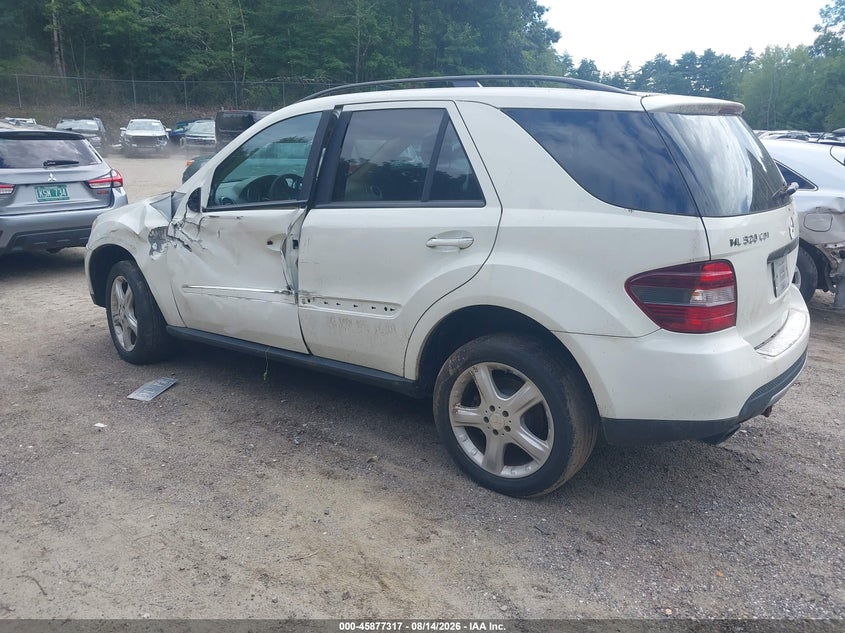 2008 Mercedes-benz Ml-class VIN 4JGBB22E28A433442 IAAI salvage auction — LEFT SIDE, Salvage (Vermont), sold $275 on 2026-09-03 (photo 2)