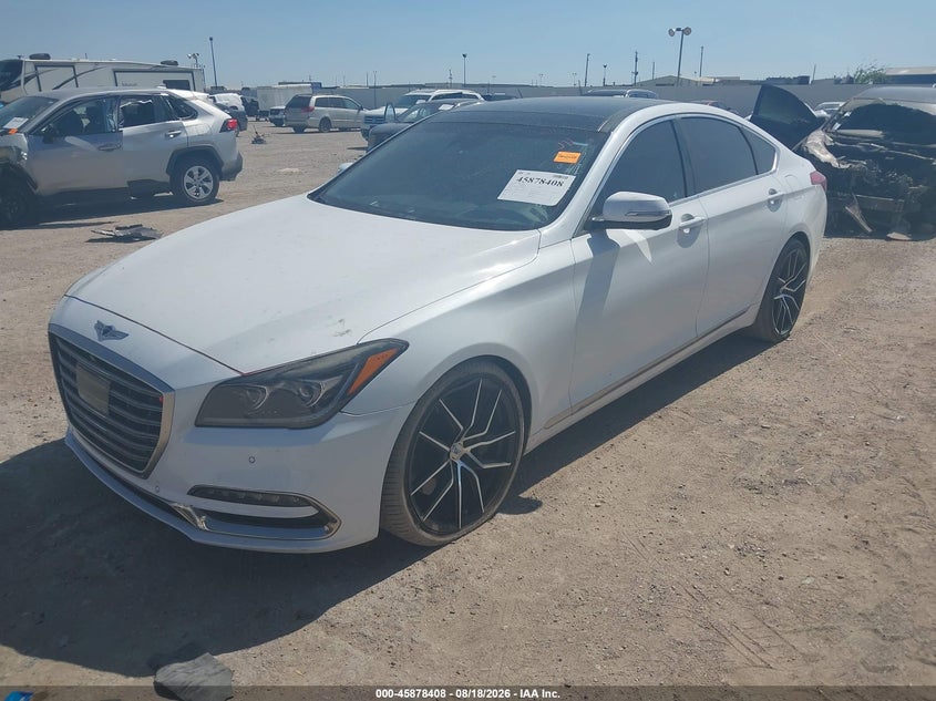 2019 Genesis G80 VIN KMHGN4JF3KU286895 IAAI salvage auction — Unknown, Wait Title, sold $0 on 2026-10-22 (photo 6)