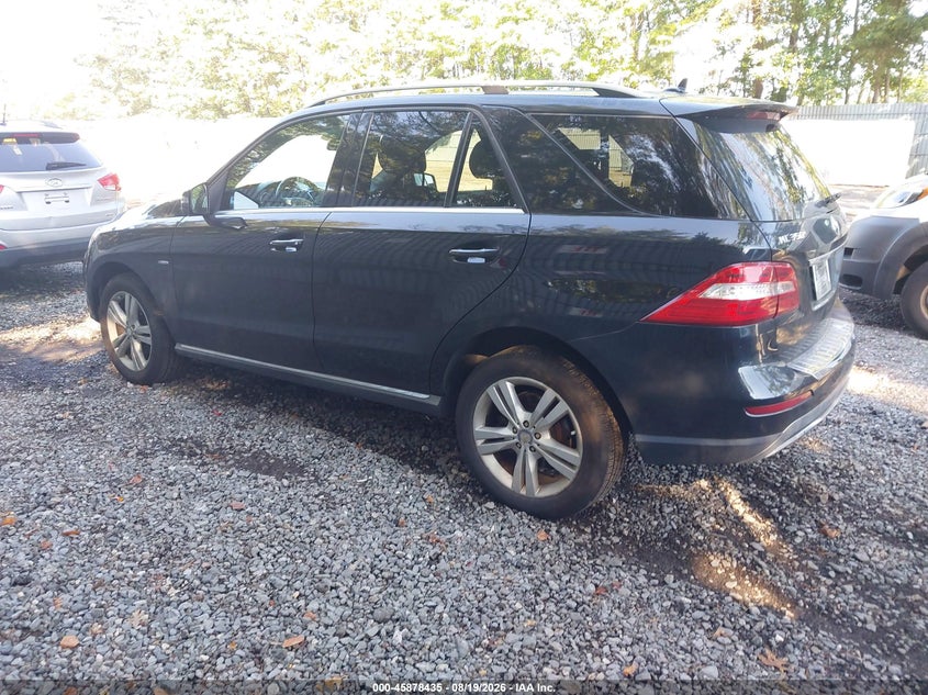 2012 Mercedes-benz M-klasse VIN 4JGDA5HB9CA010053 IAAI salvage auction — RIGHT SIDE, Salvage (New Jersey), sold $3,825 on 2026-09-04 (photo 3)