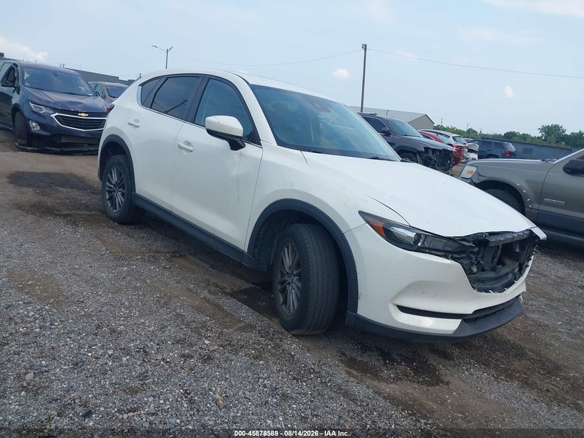 2017 Mazda Cx-5 VIN JM3KFACL0H0192414 IAAI salvage auction — FRONT & REAR, Salvage Title, sold $4,825 on 2026-09-04 (photo 1)