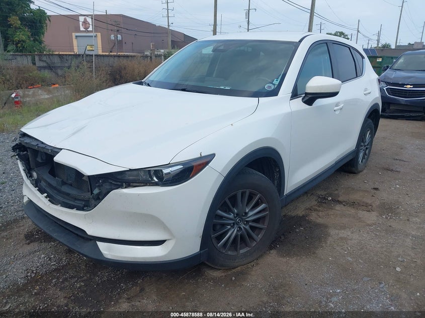 2017 Mazda Cx-5 VIN JM3KFACL0H0192414 IAAI salvage auction — FRONT & REAR, Salvage Title, sold $4,825 on 2026-09-04 (photo 2)