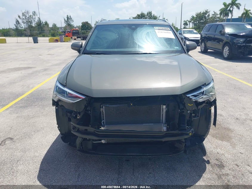 2025 Audi Q3 VIN WA1DECF30S1019869 IAAI salvage auction — FRONT END, Enterprise Vehicles Clear Only (Georgia), sold $17,600 on 2026-08-20 (photo 6)