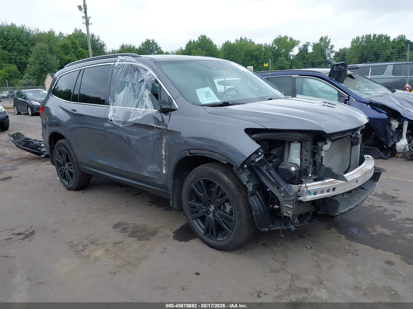 2022 Honda Pilot VIN 5FNYF6H26NB064983 — IAAI salvage auction photo