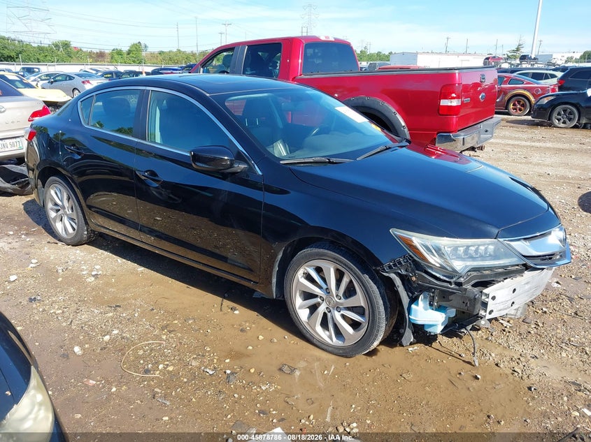 2016 Acura Ilx VIN 19UDE2F38GA025668 IAAI salvage auction — LEFT SIDE, Salvage (Ohio), sold $3,250 on 2026-09-08 (photo 1)