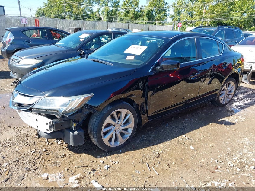 2016 Acura Ilx VIN 19UDE2F38GA025668 IAAI salvage auction — LEFT SIDE, Salvage (Ohio), sold $3,250 on 2026-09-08 (photo 2)