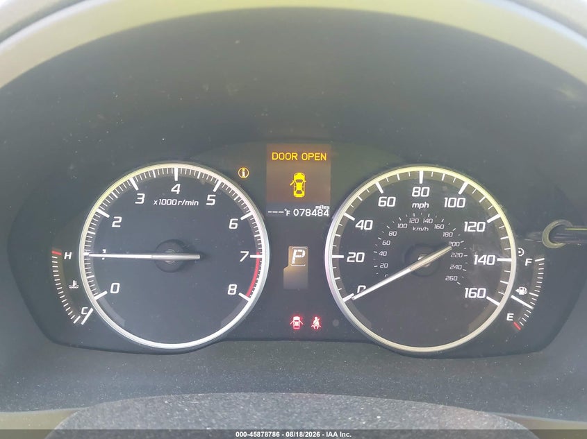 2016 Acura Ilx VIN 19UDE2F38GA025668 IAAI salvage auction — LEFT SIDE, Salvage (Ohio), sold $3,250 on 2026-09-08 (photo 7)