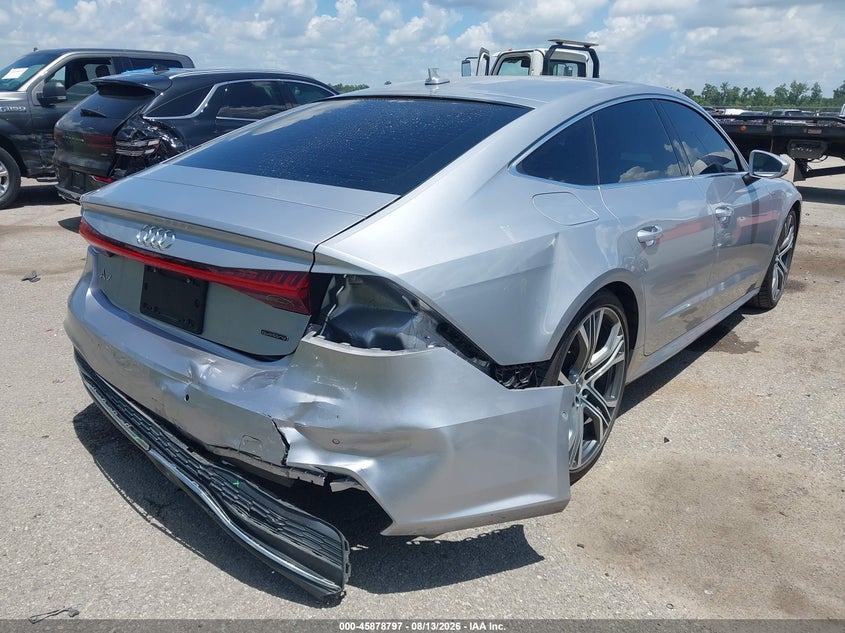 2019 Audi A7 VIN WAUV2AF20KN131463 IAAI salvage auction — REAR END, Salvage (Louisiana), sold $11,800 on 2026-09-04 (photo 4)