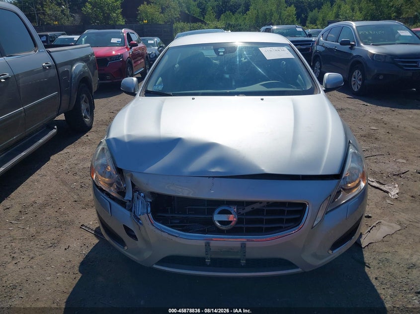 2012 Volvo S60 VIN YV1622FS2C2129126 IAAI salvage auction — FRONT END, Clear (Massachusetts), sold $1,100 on 2026-08-29 (photo 6)