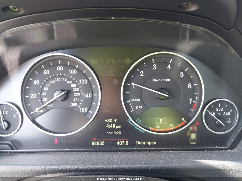 2012 BMW 3er VIN WBA3A5C56CF341674 IAAI salvage auction — NORMAL WEAR, Clear - Dealer Only (California), sold $1,800 on 2026-08-20 (photo 7)