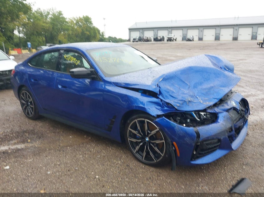 2025 BMW 4er VIN WBA63FB00SFU37043 — IAAI salvage auction photo