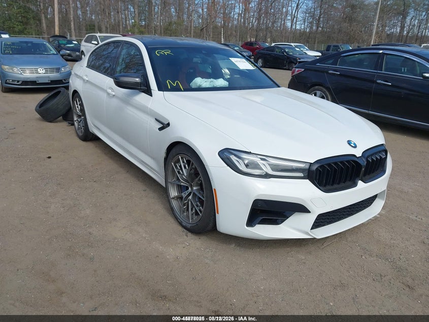 2021 BMW M5 VIN WBS83CH02MCH17628 — IAAI salvage auction photo