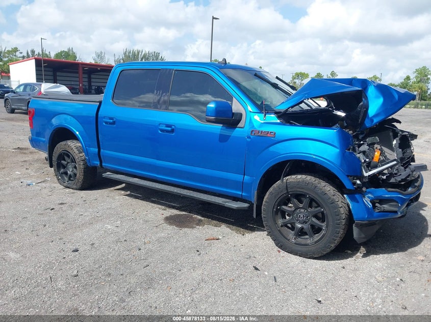 2020 Ford F-150 VIN 1FTEW1CP5LFC64058 — IAAI salvage auction photo