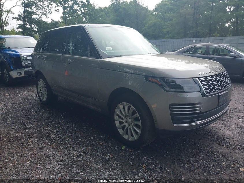 2019 Land rover RANGE ROVER VIN SALGS2SV6KA543727 IAAI salvage auction — FRONT & REAR, Salvage Title, sold $6,700 on 2026-09-16 (photo 1)