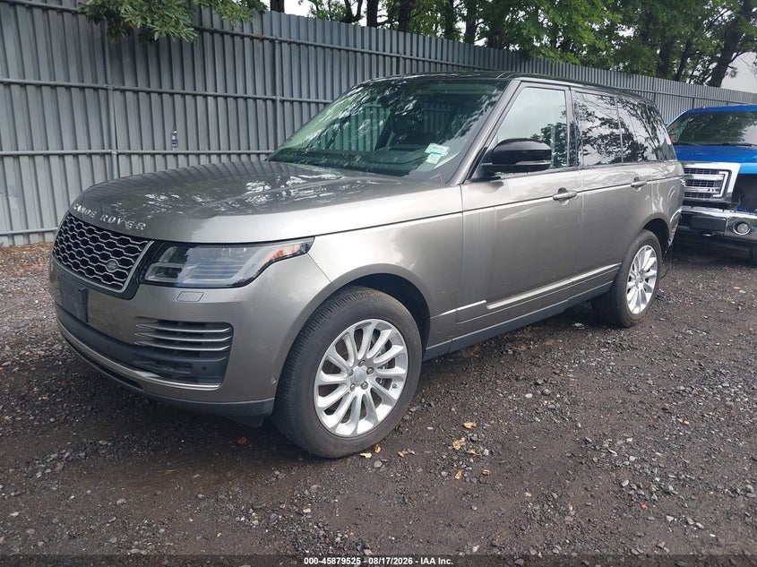 2019 Land rover RANGE ROVER VIN SALGS2SV6KA543727 IAAI salvage auction — FRONT & REAR, Salvage Title, sold $6,700 on 2026-09-16 (photo 2)