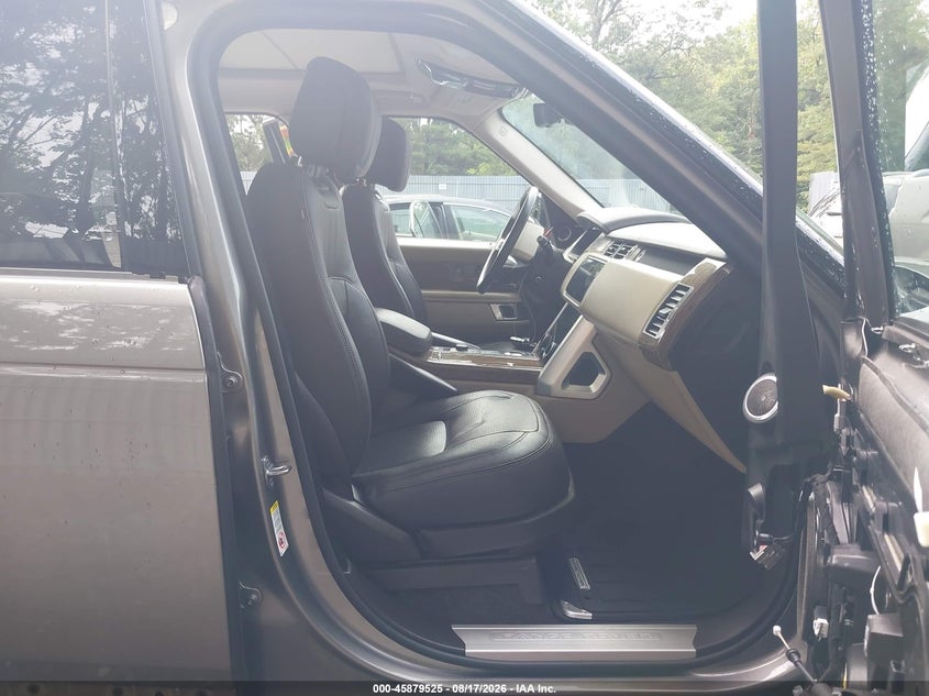 2019 Land rover RANGE ROVER VIN SALGS2SV6KA543727 IAAI salvage auction — FRONT & REAR, Salvage Title, sold $6,700 on 2026-09-16 (photo 5)