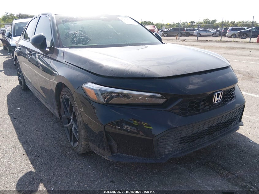 2025 Honda Civic VIN 2HGFE2F52SH556479 — IAAI salvage auction photo