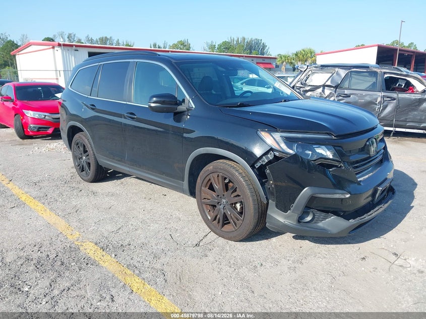 2022 Honda Pilot VIN 5FNYF6H23NB032279 — IAAI salvage auction photo