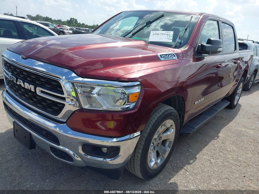 2022 RAM 1500 VIN 1C6RREFT4NN126908 IAAI salvage auction — Electrical, Salvage, sold $10,700 on 2026-10-14 (photo 2)
