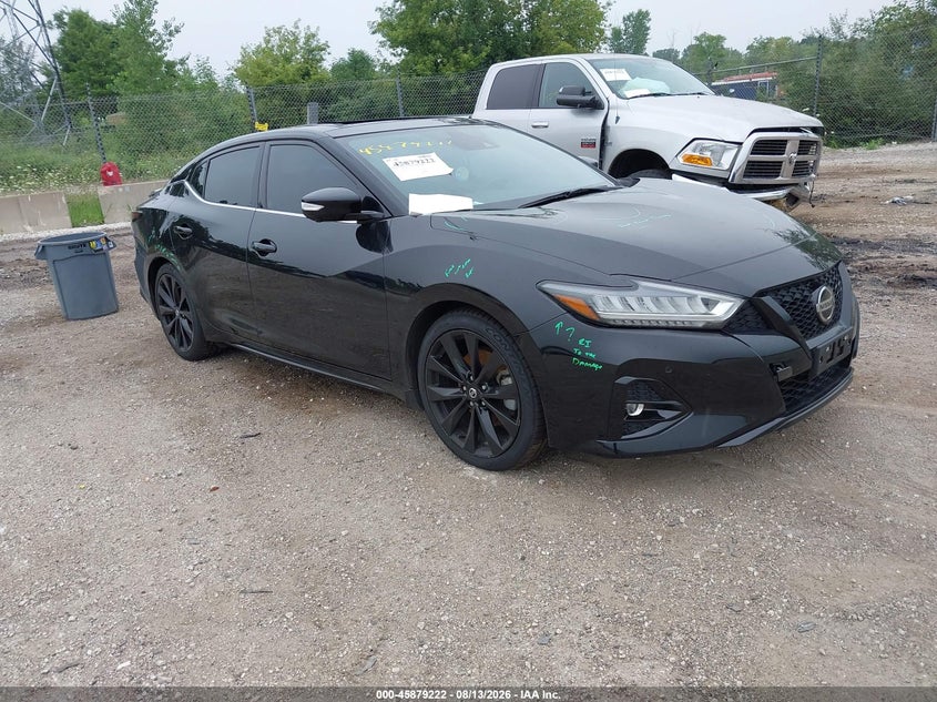 2021 Nissan Maxima VIN 1N4AA6EV5MC515921 — IAAI salvage auction photo
