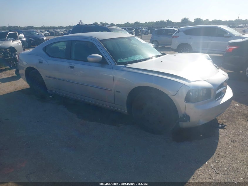 2010 Dodge Charger VIN 2B3CA3CV7AH196570 IAAI salvage auction — FRONT END, Salvage (Texas), sold $250 on 2026-10-01 (photo 1)