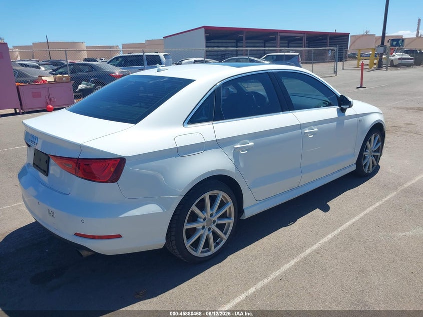 2016 Audi A3 VIN WAUJ8GFF0G1063649 IAAI salvage auction — NORMAL WEAR, Salvage Title (Hawaii), sold $25 on 2026-09-15 (photo 4)